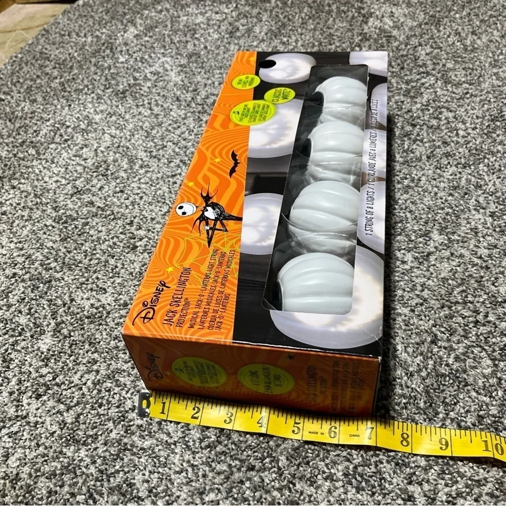 Nightmare Before Christmas Halloween String Lights Jack Skellington Talking Sing